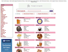 Tablet Screenshot of foodnbeverages.easy2source.com