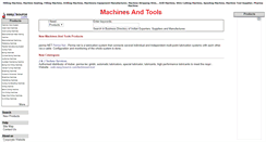 Desktop Screenshot of machinetools.easy2source.com