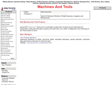 Tablet Screenshot of machinetools.easy2source.com